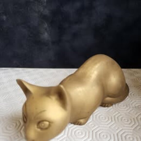 Cast Brass Vintage Cat! - Picture 7 of 7